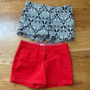 2 pairs Crown and Ivy shorts- size 12